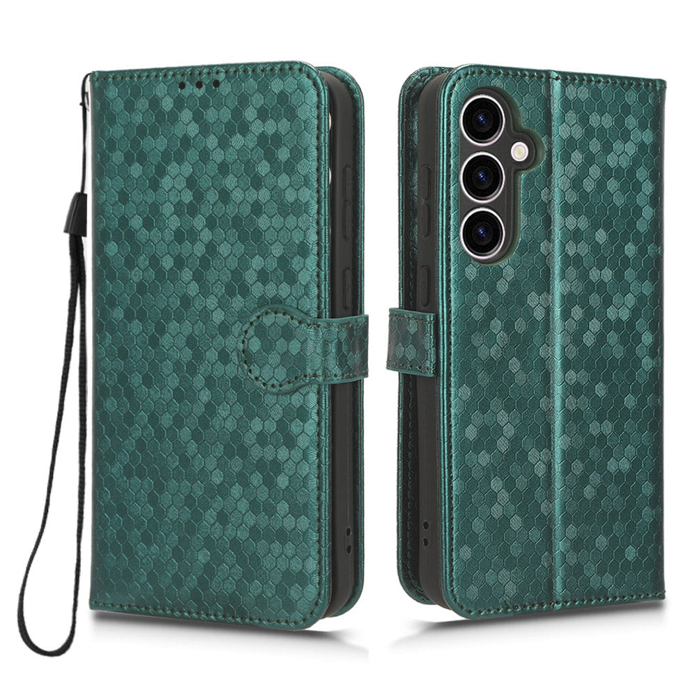 For Samsung Galaxy M34 5G F34 5G PU Leather Stand Phone Case Dot Imprinted Wallet Cover For Samsung Galaxy M34 5G F34 5G PU Leather Stand Phone Case Dot Imprinted Wallet Cover